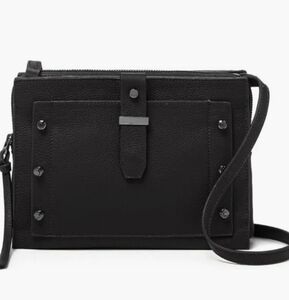 Botkier 100% Black Leather Studded Bag In Good Condition.